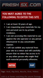 Mobile Screenshot of freshsx.com